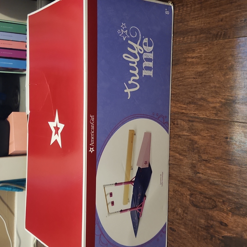 American girl truly me gymnastics set